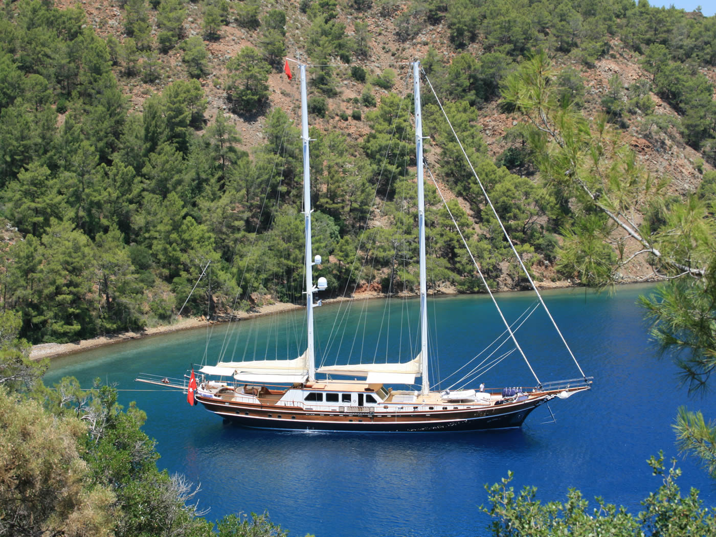 3 Day Kas to Olympos Blue Cruise Cabin Charter 4