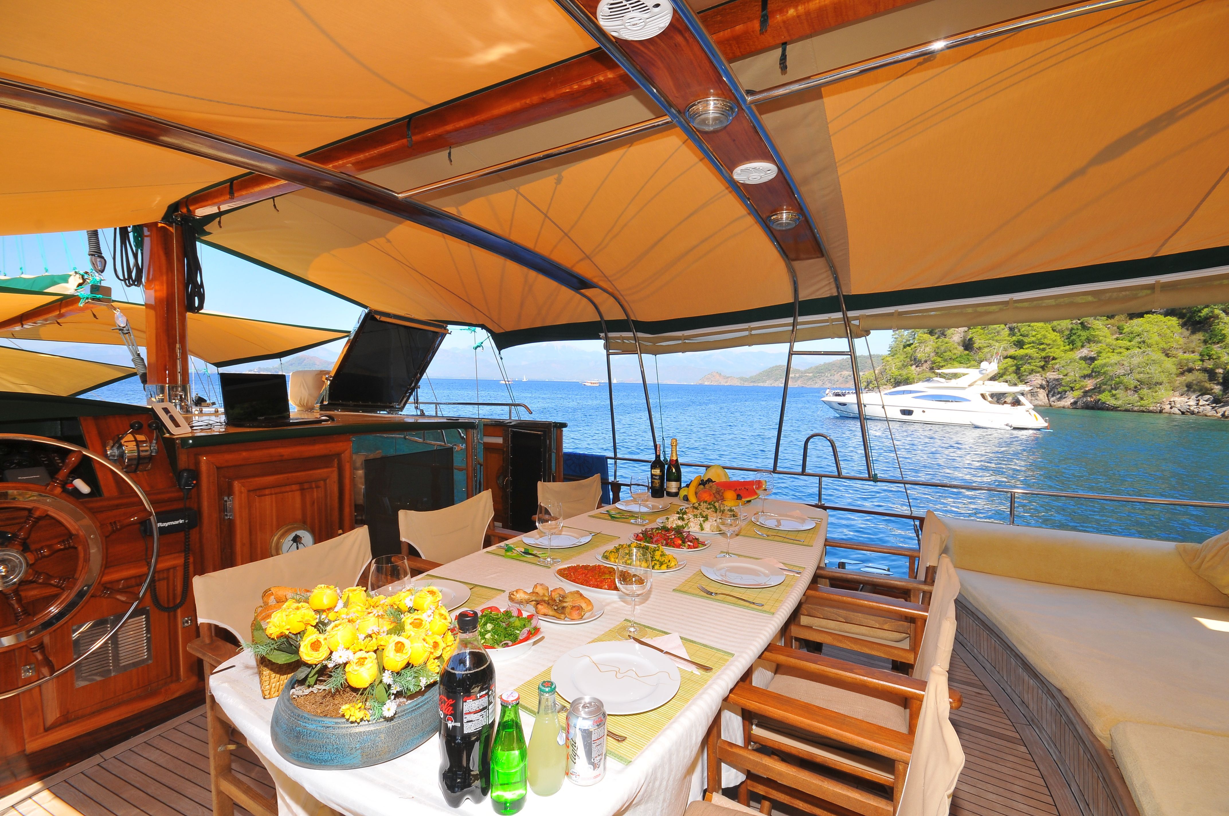 4 Day Fethiye to Olympos Blue Cruise Cabin Charter 4